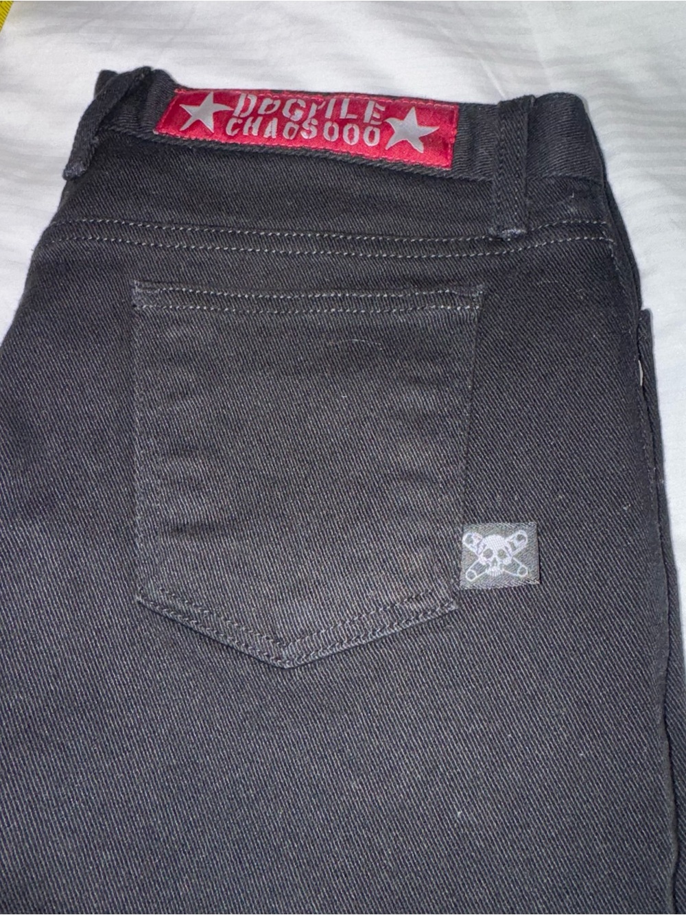 Dogpile VTG Y2K rare chino punk rock Jeans Dog Pile Clothing Sz 36